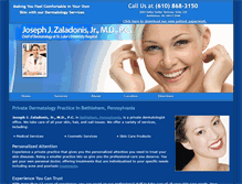 Tablet Screenshot of drzaladonis.com